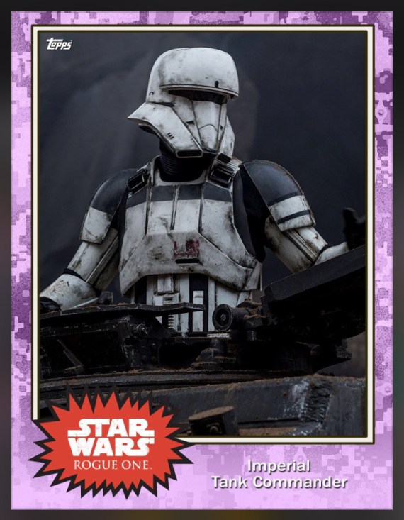 Topps-Karten Rogue One