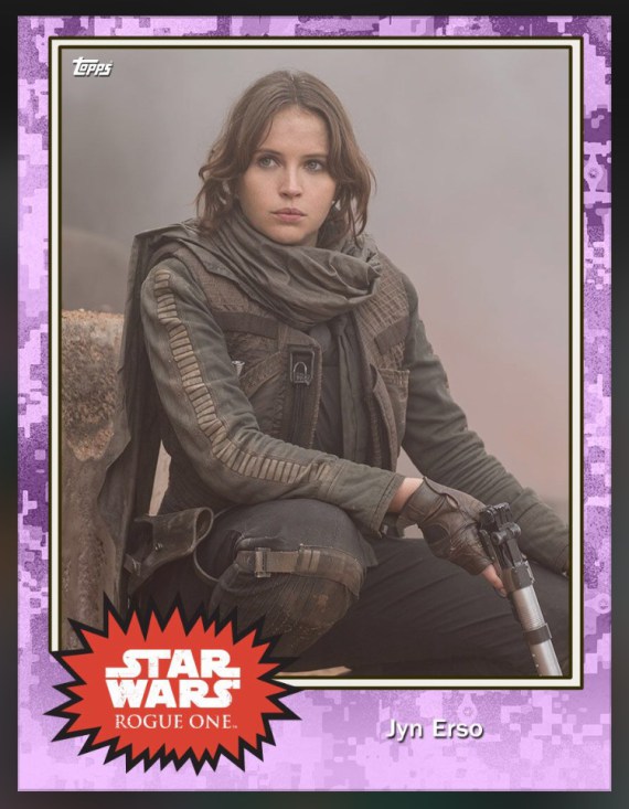Topps-Karten Rogue One