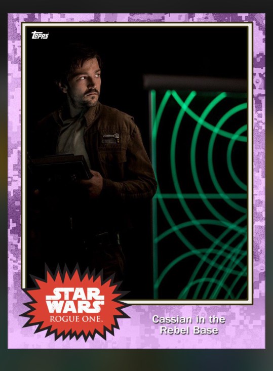 Topps-Karten Rogue One