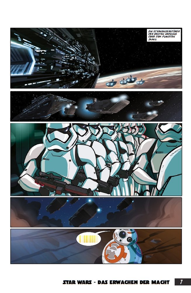 Episode VII Junior Graphic Novel - Vorschau Seite 1