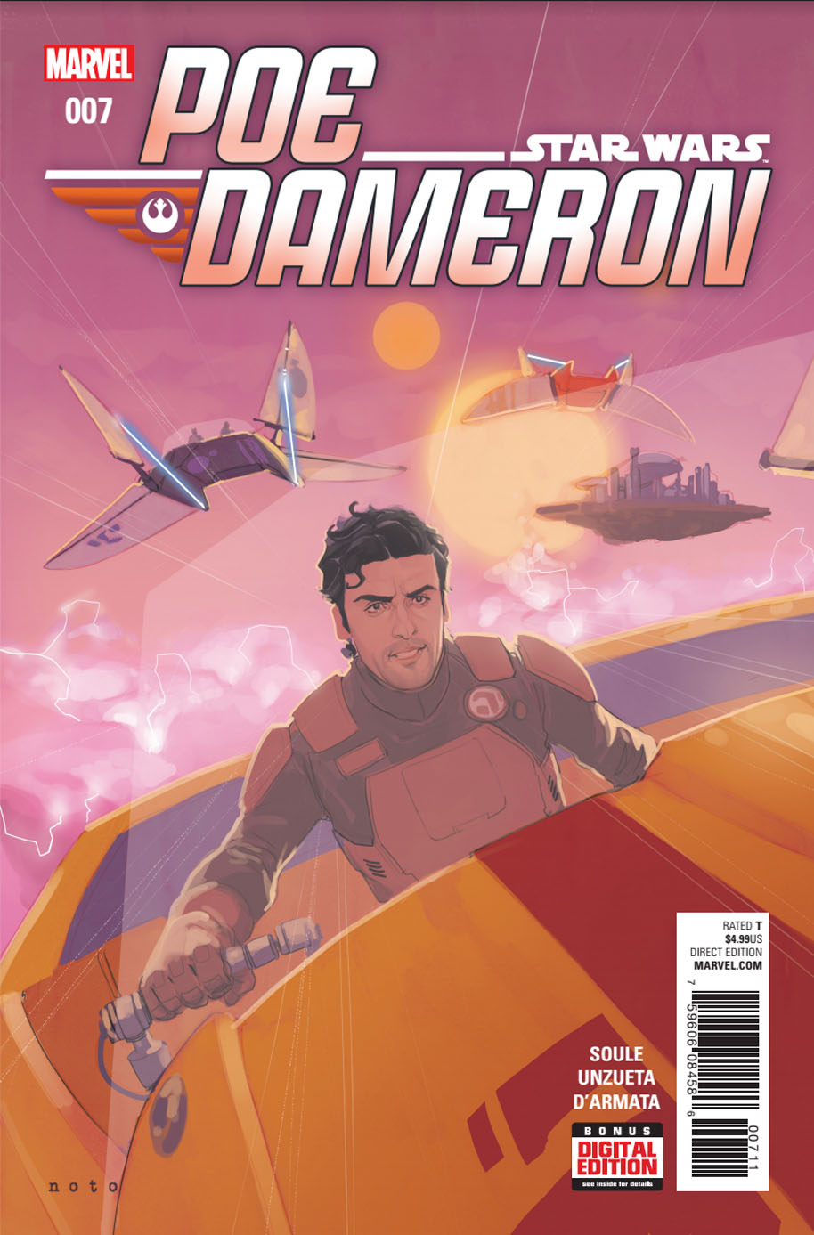 Vorschauseiten zu Poe Dameron #7