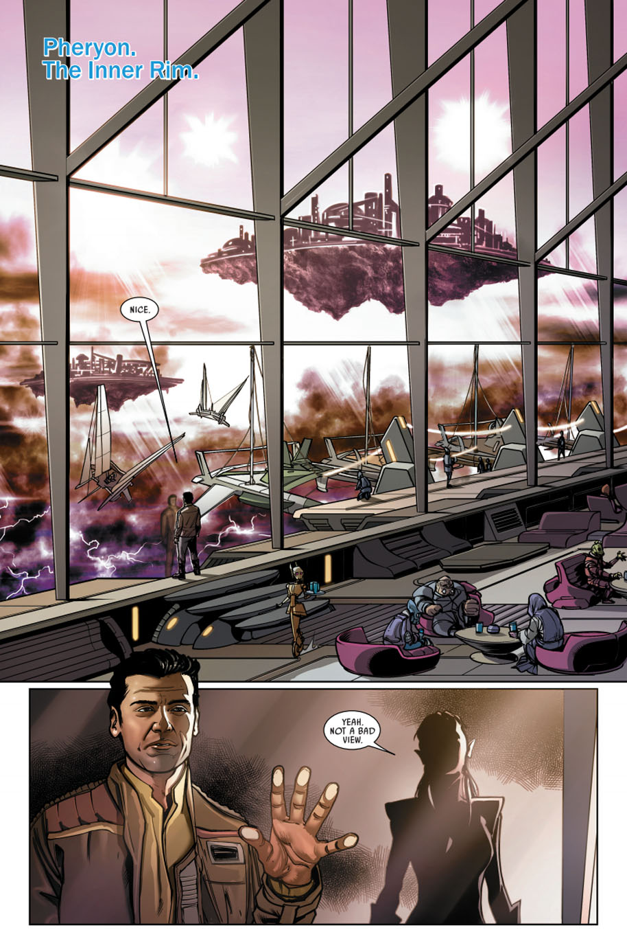 Vorschauseiten zu Poe Dameron #7