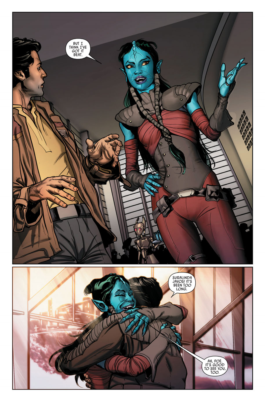 Vorschauseiten zu Poe Dameron #7