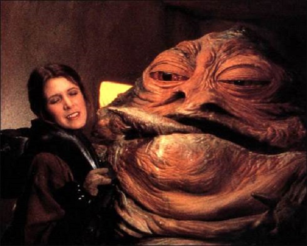 Leia und Jabba