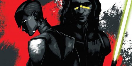 Ventress und Quinlan Vos auf dem Buchcover
