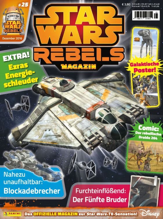 Star Wars Rebels Magazin #25 - Cover