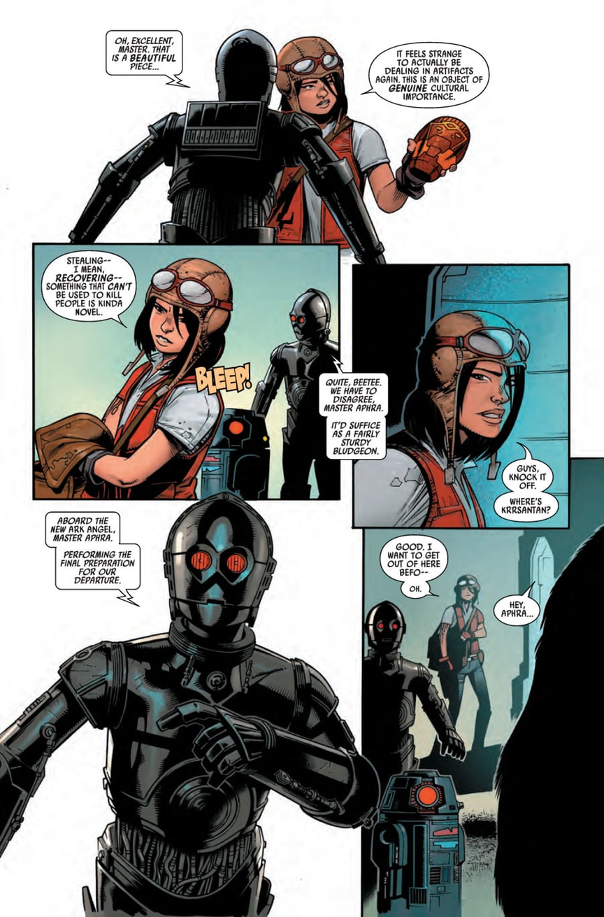 Vorschauseiten zu <i></noscript><i>Doctor Aphra #1</i></i>„></p> <p><img decoding=