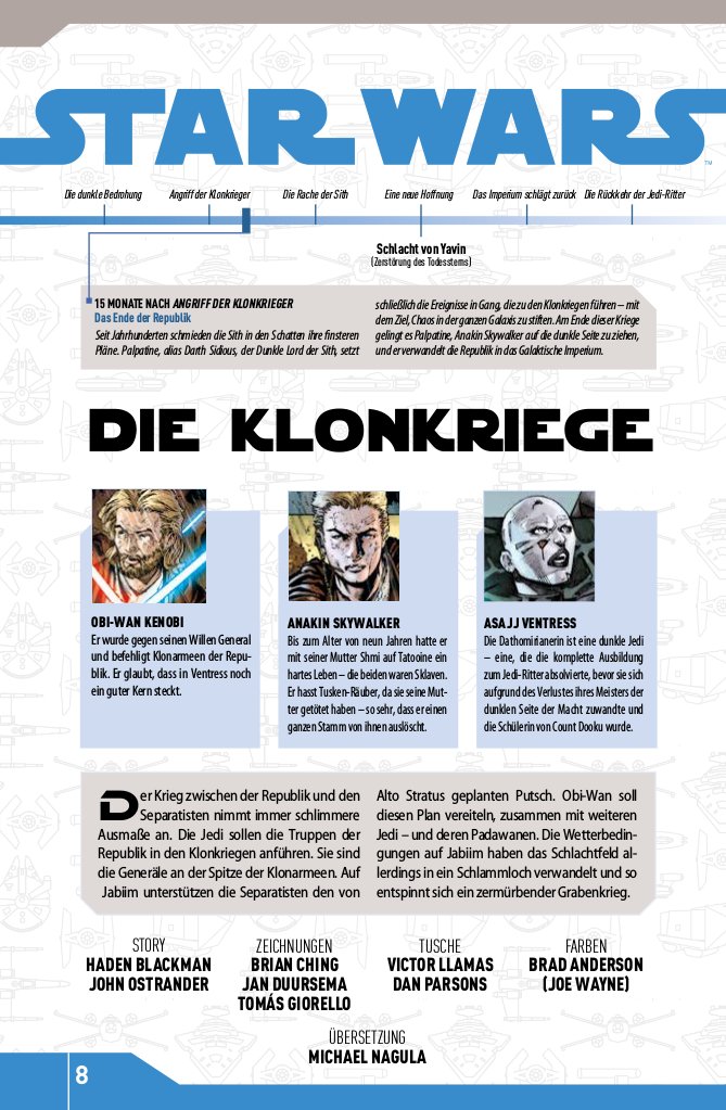 Band 8: Obi-Wan und Anakin - Vorschau Seite 1