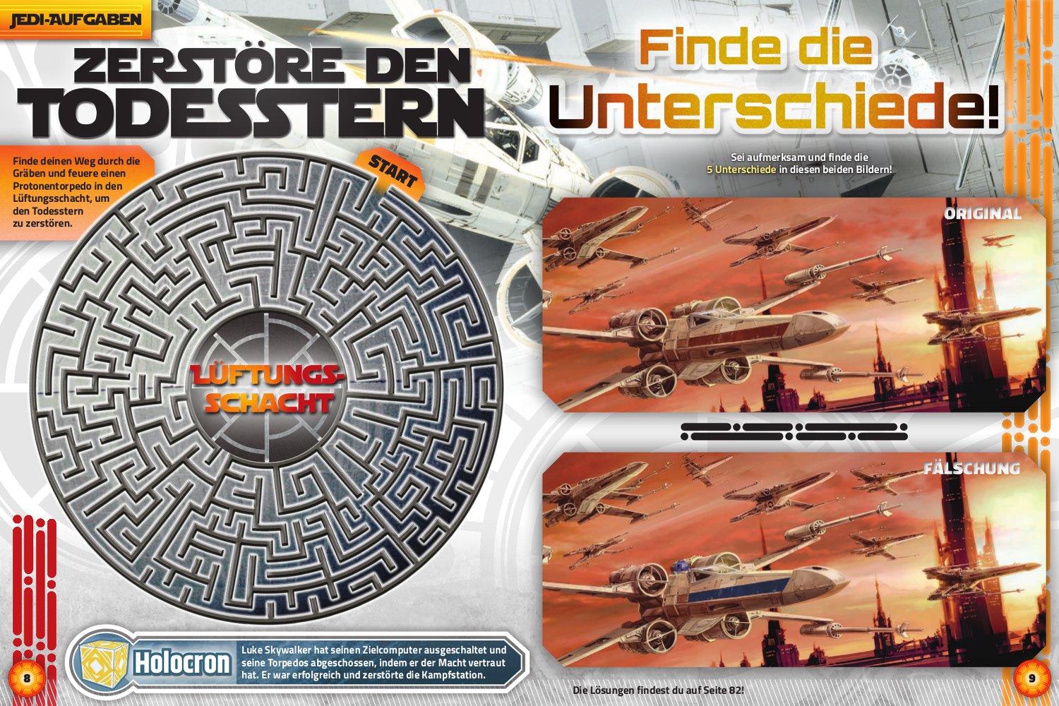 Die Helle Seite der Macht - Vorschau Seite 8-9