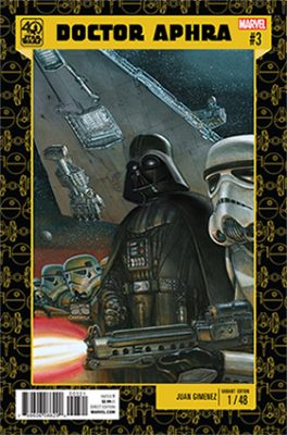 8 Variant-Cover zum 40. Geburtstag von Star Wars