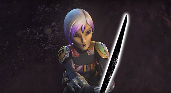 Sabine mit dem Darksaber