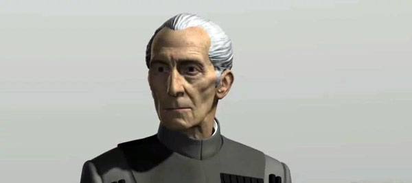 Tarkin in Rogue One: Das CG-Modell im Test