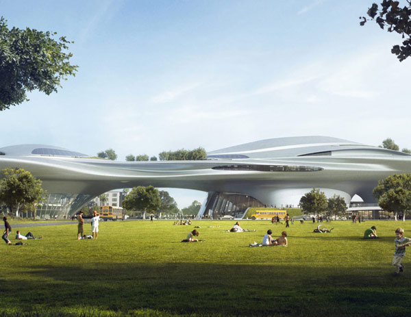 George Lucas' Museum für erzählende Kunst in Los Angeles - Konzept 2