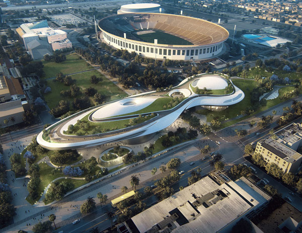 George Lucas' Museum für erzählende Kunst in Los Angeles - Konzept