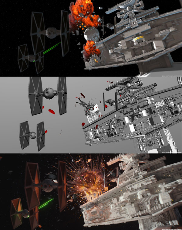 Rogue One: Visuelle Effekte - Die Raumschlacht