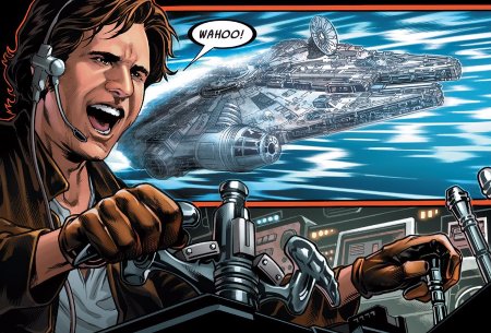 Ausschnitt aus Han Solo