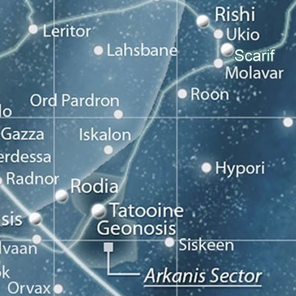 Scarif, Äußere Randgebiete, Abrion-Sektor