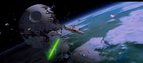 Die Schlacht von Endor in Die Rückkehr der Jedi-Ritter