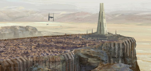 Rogue One: Das Design für die Stadt Jedha nimmt Gestalt an