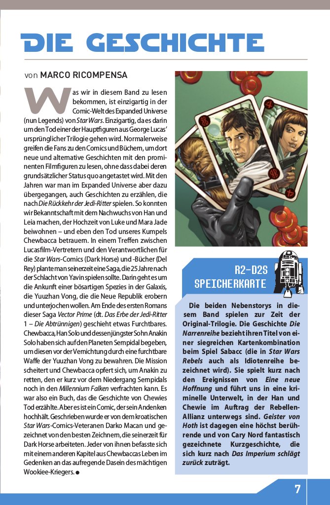 Chewbacca - Vorschau Seite 1