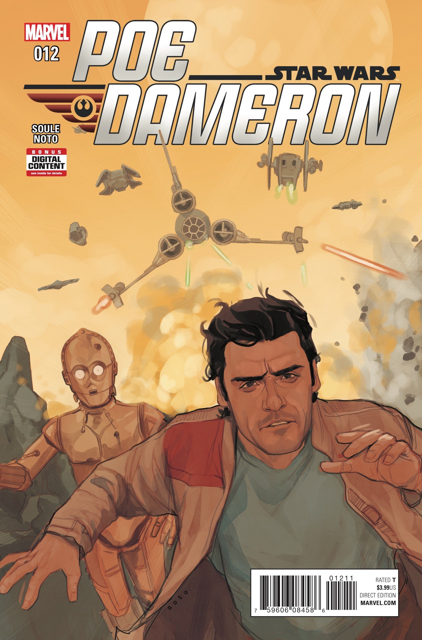 Vorschauseiten für Poe Dameron #12