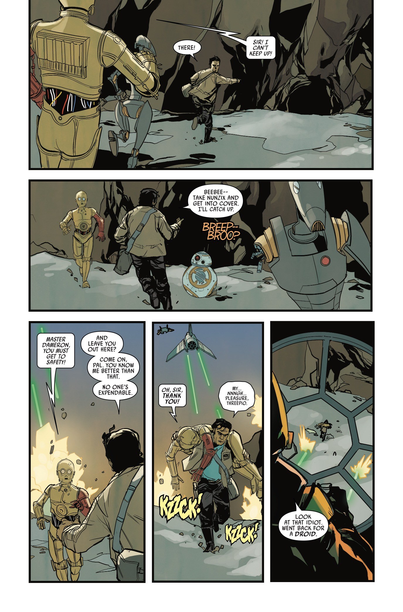 Vorschauseiten für Poe Dameron #12