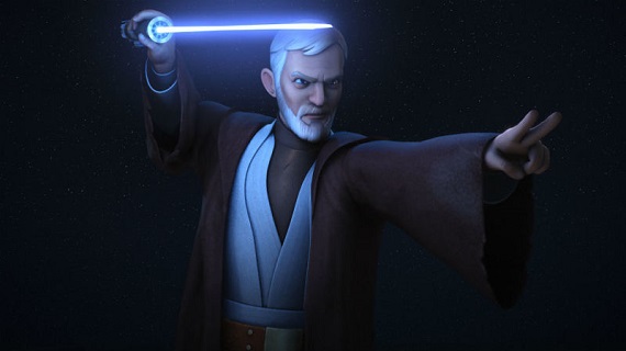 Dave Filoni spricht über <i>Twin Suns</i>„></div><p></p>
<p>“Wir haben lange diskutiert, wie das vonstatten gehen sollte,“ meinte Filoni. “Instinktiv und, das gebe ich zu, auch erwartungsmäßig geht man von einem langen Lichtschwertduell aus. Ich habe allerdings in den letzten Jahren eine Menge ausgedehnte Lichtschwertduelle umgesetzt und halte es für das wichtigste, sich dabei zu überlegen, was davon anhängt. Welche Spannung? Es hängt immer weniger davon ab, wie man ein Schwert führt oder wie kreativ der Umgang damit ist, wenn nicht viel davon abhängt.“</p>
<p>Filoni sagt überdies, Kyuzo, der Schwertmeister in Akira Kurosawas <i>Die sieben Samurai</i>, habe als Inspiration für den Kampf hergehalten – ebenso das Duell, das er nicht ausfechten will, weil er weiß, dass es rasch vorbei sein wird. Filoni sah überdies eine Gelegenheit, die beiden Figuren im Rahmen eines schnellen, entschiedenen Kampfes gelungen darzustellen.</p>
<p>“Ich habe den festen Eindruck, dass Obi-Wan – wenn er es irgendwie einrichten könnte – Darth Maul lieber nicht töten würde. Obi-Wan hat meiner Meinung nach einen Entwicklungspunkt erreicht, den ich als recht erleuchtet bezeichnen würde. Er hat in seiner Zeit in der Wüste begriffen, wer er ist und sich damit als Figur stark weiterentwickelt. Er ist nicht mehr der junge Kerl, der sich aus Zorn in den Kampf mit Maul stürzt, weil Maul seinen Meister getötet hat. So viele Jahre später kann es nicht mehr dieselbe Situation sein. Maul seinerseits ist ziemlich genau an diesem Punkt in seiner Entwicklung stehen geblieben. Von da aus hat sich sein Leben in die falsche Richtung entwickelt. Davon kommt er nicht los.“</p>
<p>Filoni hofft, dass dieses Duell und die darauffolgenden Momente die perfekte Darstellung eines der wichtigsten Konflikte in Star Wars insgesamt ist.</p>
<p>“Es geht ganz wesentlich darum, den Unterschied zwischen Jedi und Sith darzulegen. Jedi werden selbstlos, Sith bleiben selbstsüchtig. Obi-Wan wird zum Kampf gedrängt, weil er letztlich eine andere Figur verteidigt, und kämpft deswegen letztlich auch. Da er allerdings so im Reinen ist und weiß, wer er ist, kann er in dem Augenblick nicht besiegt werden. Obi-Wan tötet Maul schließlich, weil Maul eine so gebrochene und verlorene Person ist – aus meiner Sicht ist das auch der Grund, warum er am Ende Mauls Kopf in seinem Schoß birgt. Die Idee ist die, dass Obi-Wan dazu bereit ist, dieser so grausamen und schrecklichen Person Vergebung zuzugestehen, weil er mit Maul Mitleid hat. Bis zu seinem letzten Atemzug hofft Maul, dass jemand an seinen Feinden Rache übt. Meiner Vorstellung nach drückt Obi-Wan Trauer über den Umstand aus, weil Maul nie über sich hinausgewachsen ist und daher niemals von seinem Leid erlöst werden wird. Ich fand aus diesem Grund, dass dieser Augenblick über einen normalen Lichtschwertkampf hinausgehen müsste und eher die beiden Charaktere darstellen solle.“</p>
<p>Vielleicht ist euch dies nicht aufgefallen, aber Filoni verweist auch auf einen Moment, der zeigt, wie Obi-Wan seit Episode I für diesen Kampf bereit ist:</p>
<div align=