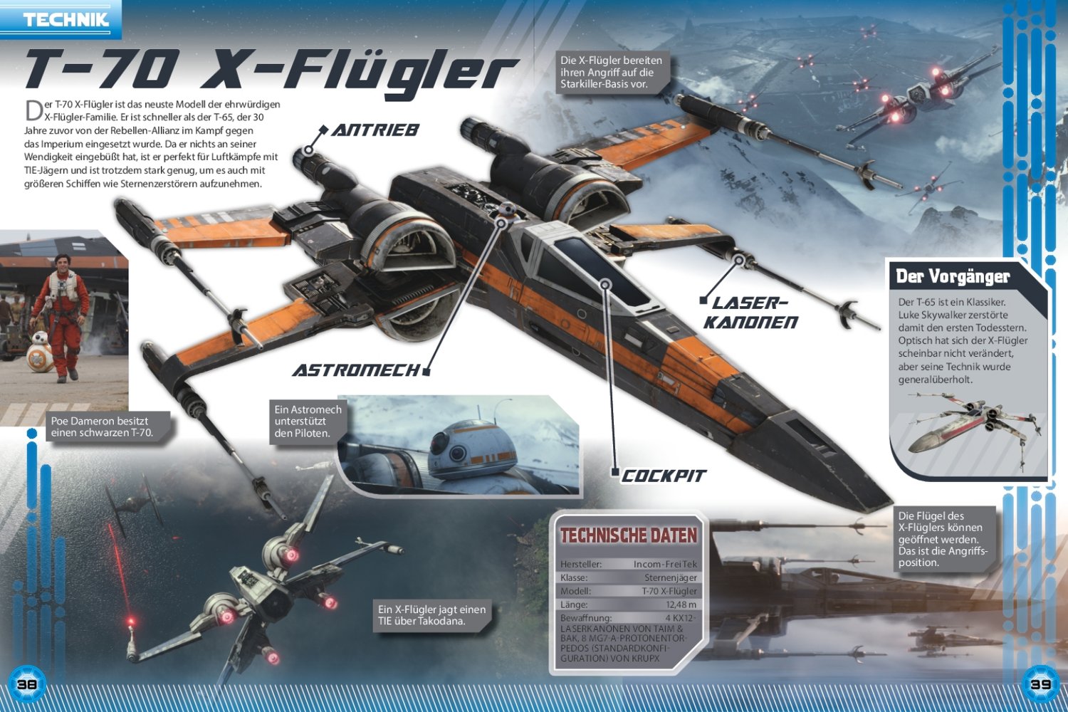 Star Wars Magazin #19 - Vorschau Seite 3-4