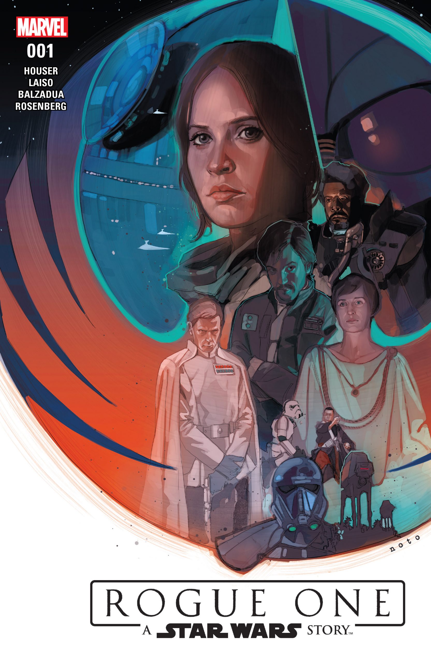 Vorschauseiten für Rogue One #1