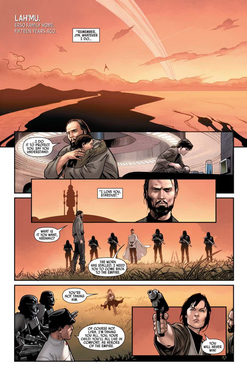 Vorschauseiten für Rogue One #1