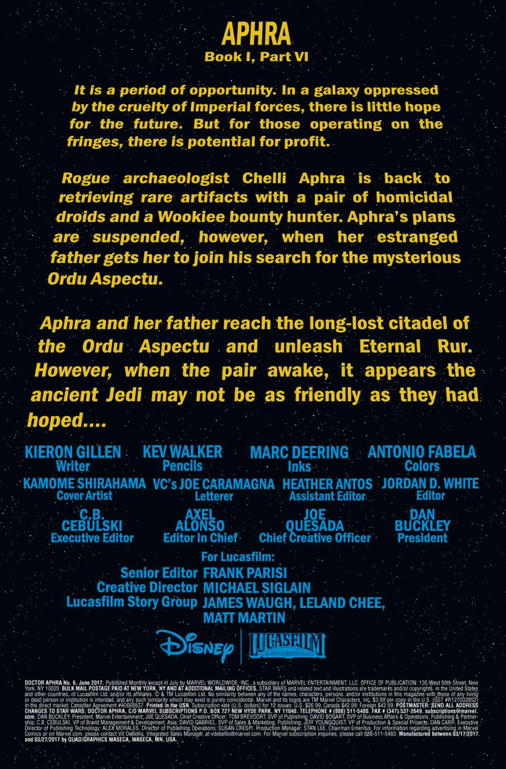 Doctor Aphra #6
