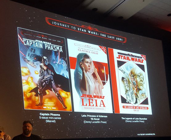 Drei weitere Veröffentlichungen aus Journey to Star Wars: The last Jedi