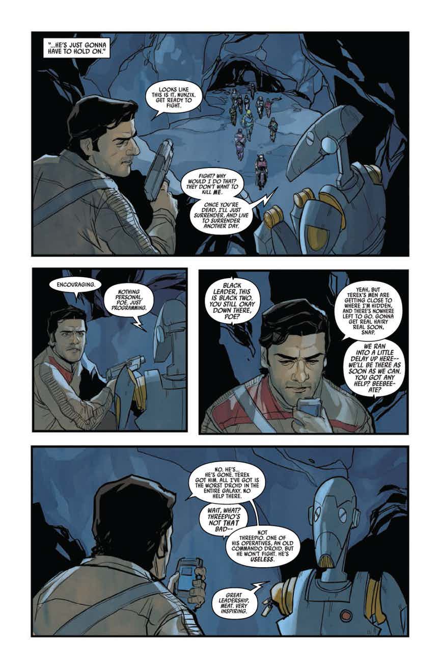 Vorschauseiten für Poe Dameron #13