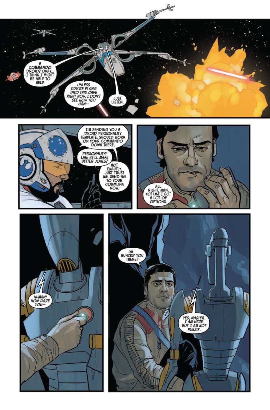 Vorschauseiten für Poe Dameron #13