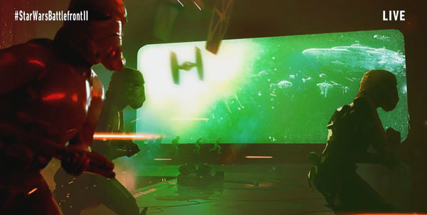Star Wars Battlefront 2 - Kämpfe im Hangar