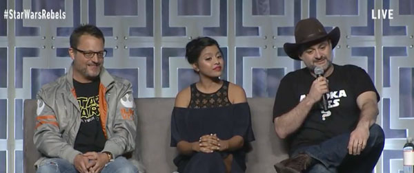 Star Wars Rebels: Season 4 - Steve Blum, Tiya Sircar und Dave Filoni