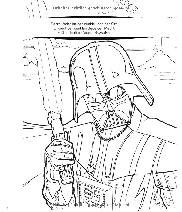 Mal- und Rätselspaß Darth Vader - Vorschau Seite 2