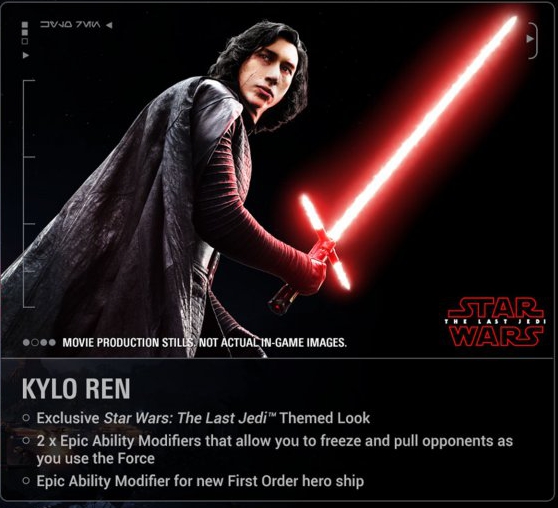 Kylo Ren aus Die letzten Jedi