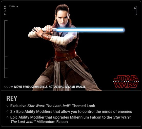 Rey aus Die letzten Jedi