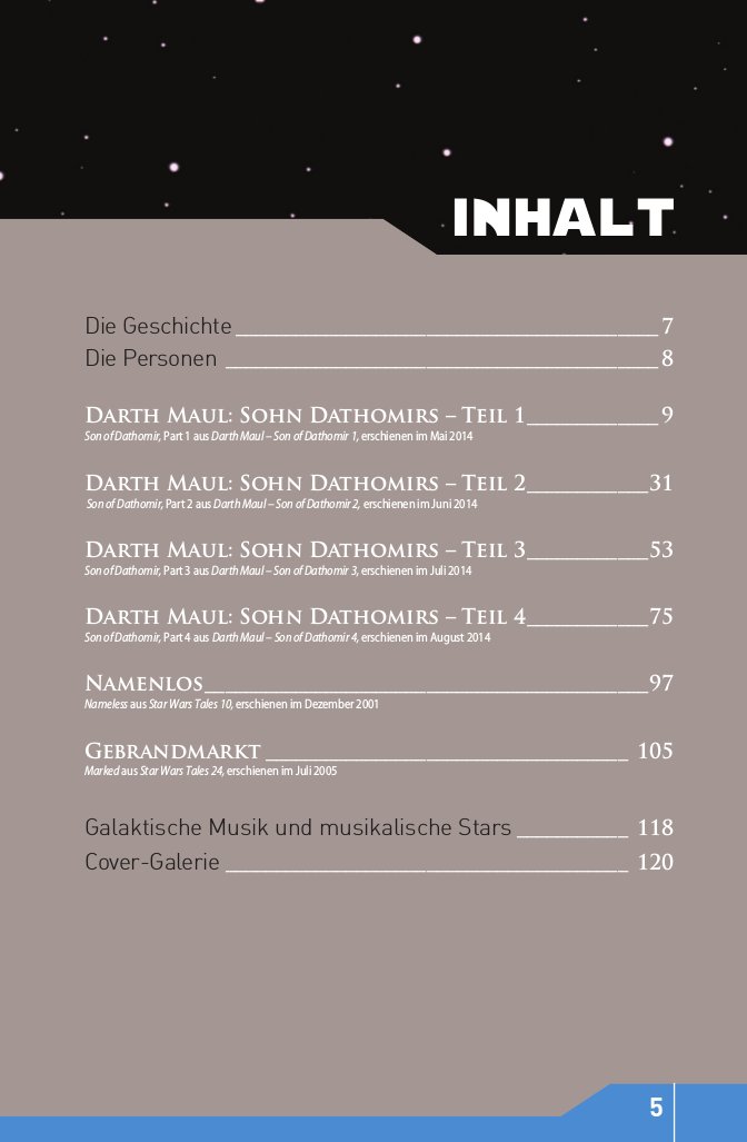 Darth Maul: Sohn Dathomirs - Vorschau Seite 1