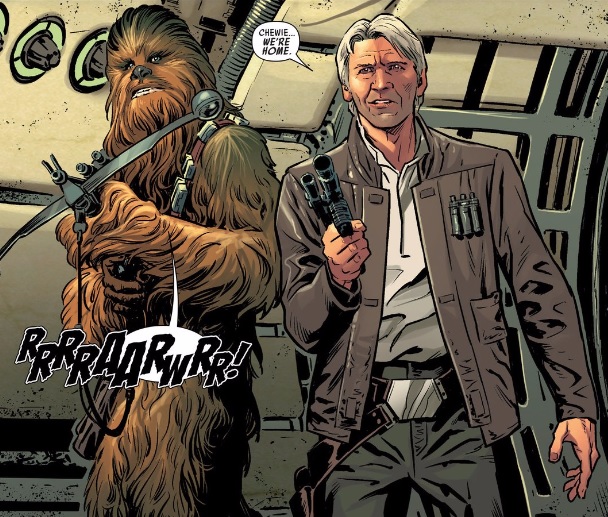 Han Solo aus Das Erwachen der Macht von Luke Ross