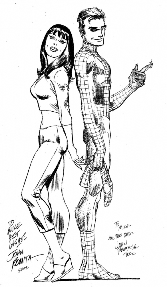 Zeichnungen von John Romita