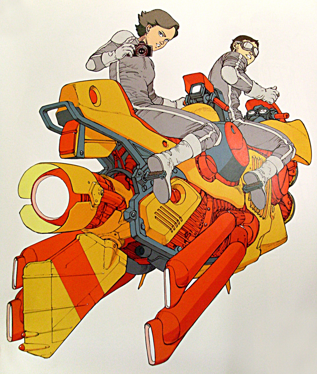 Zeichnungen von Katsuhiro Otomo