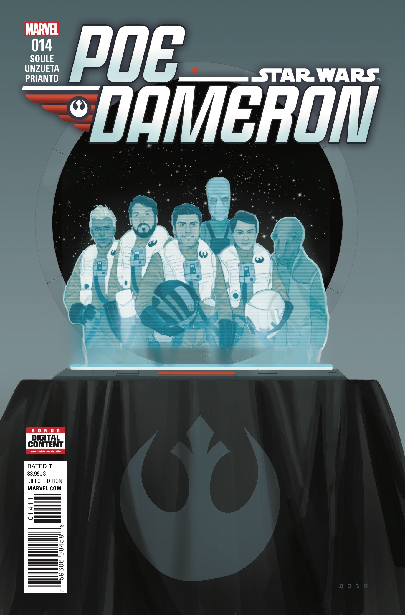 Vorschauseiten für Poe Dameron #14