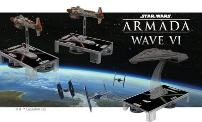 Brettspiel-News: Neue Wellen für X-Wing und Armada