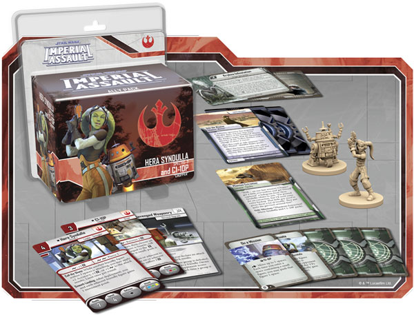 Imperial Assault: Hera Syndulla und C1-10P