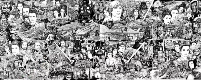 Eine künstlerische Reise durch die Star-Wars-Saga