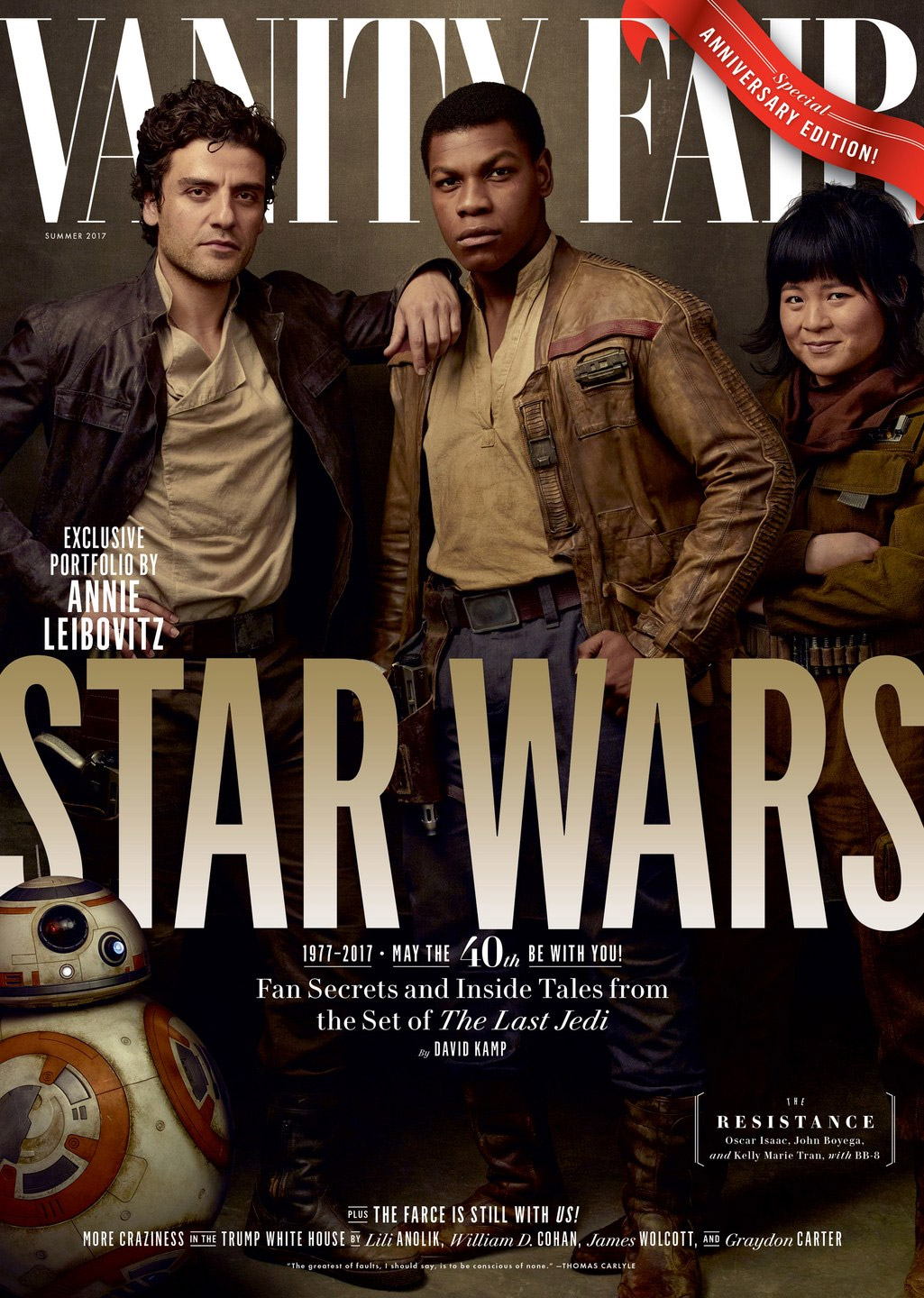Poe Dameron, Finn und Rose Tico