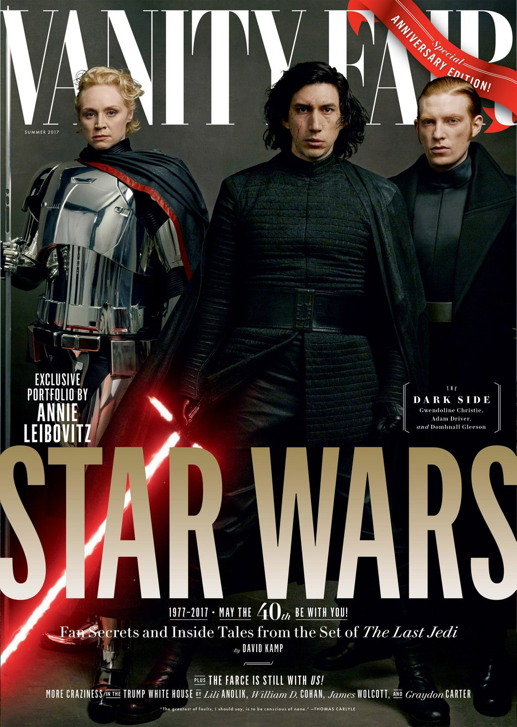 Captain Phasma, Kylo Ren und General Hux