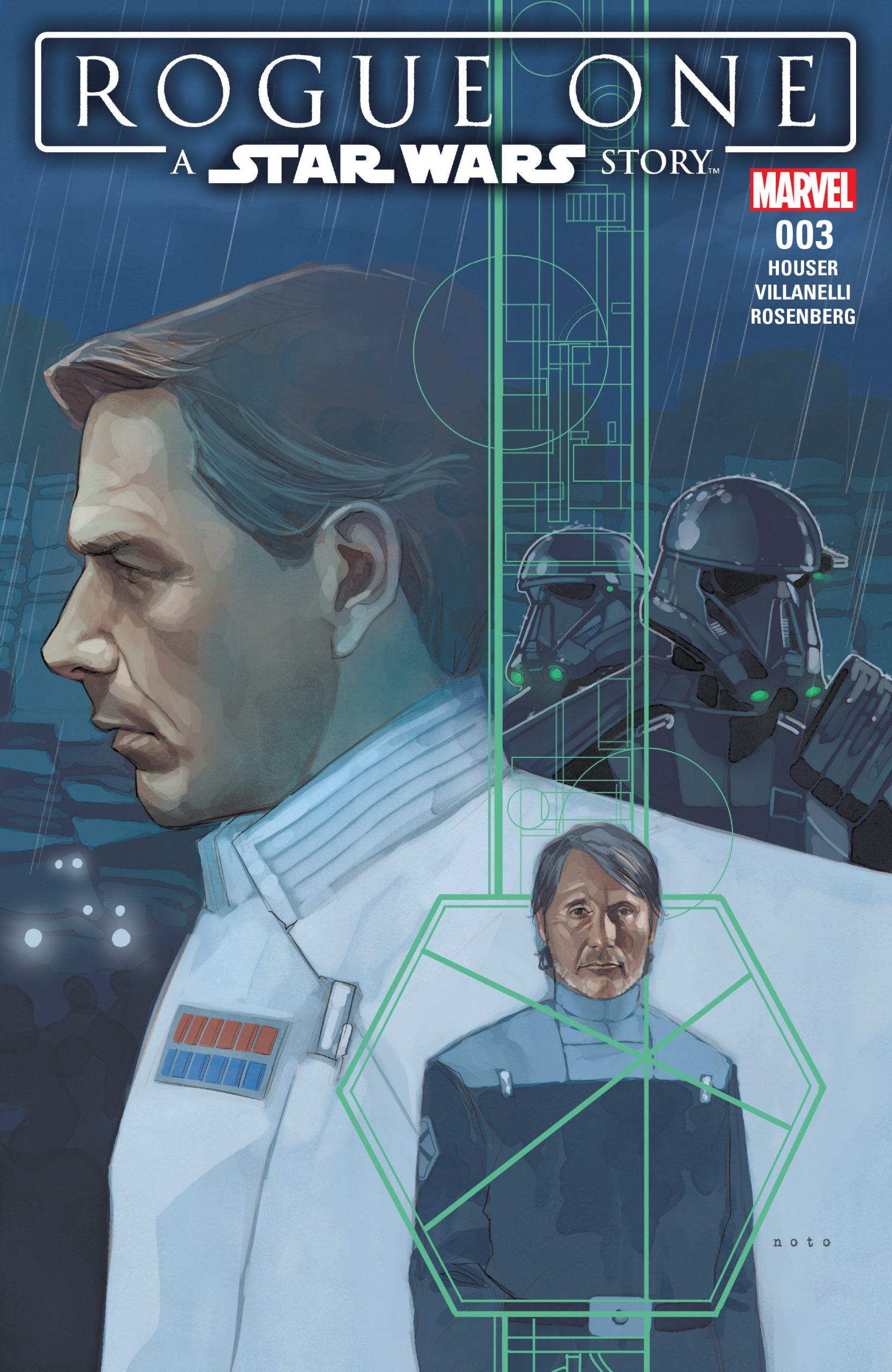Vorschauseiten für Rogue One #3